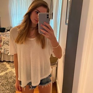 URBAN OUTFITTERS: Oversized T-shirt, Waffle Net